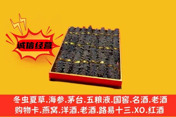 筠连县回收海参